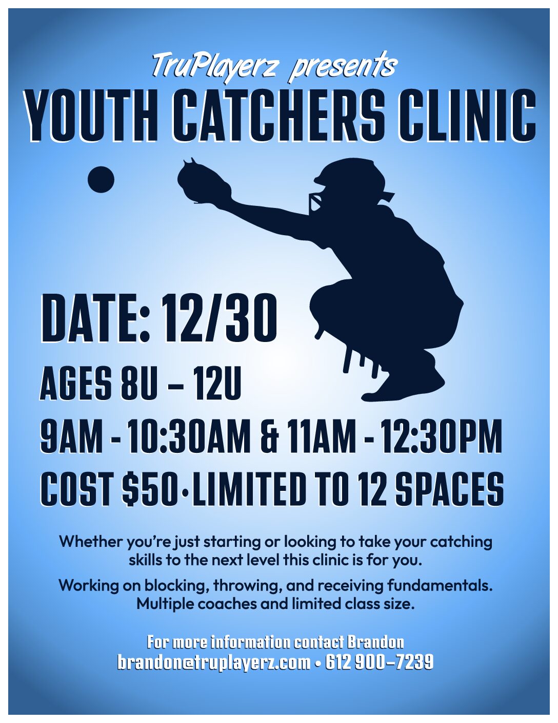 Youth Catchers Clinic