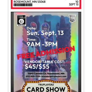 Card Show - September 13, 2026