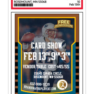Card Show - February 13, 2027
