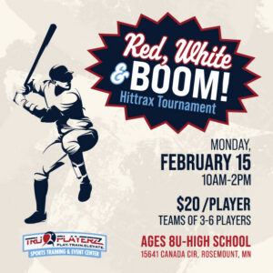 Red, White & Boom HitTrax Tournament